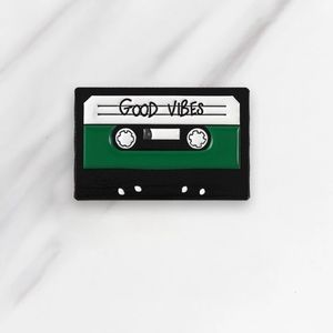 4/$20 Good Vibes Retro Pin